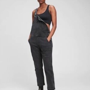 Gap Black/Gray Overalls